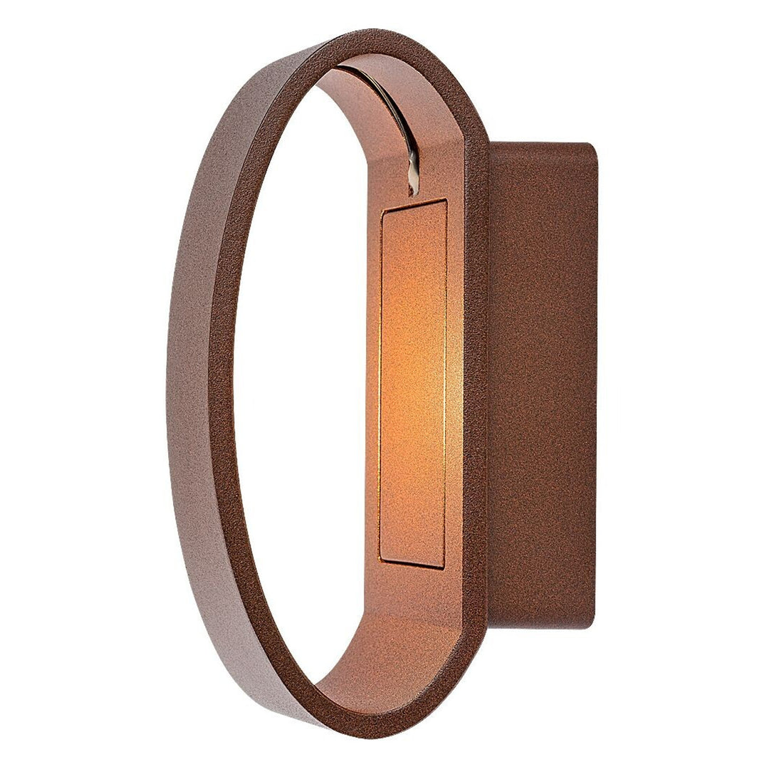 Applique murale d'extérieur Rabalux Gerla, marron, LED 9 W, IP54, 3 000 K, 77180