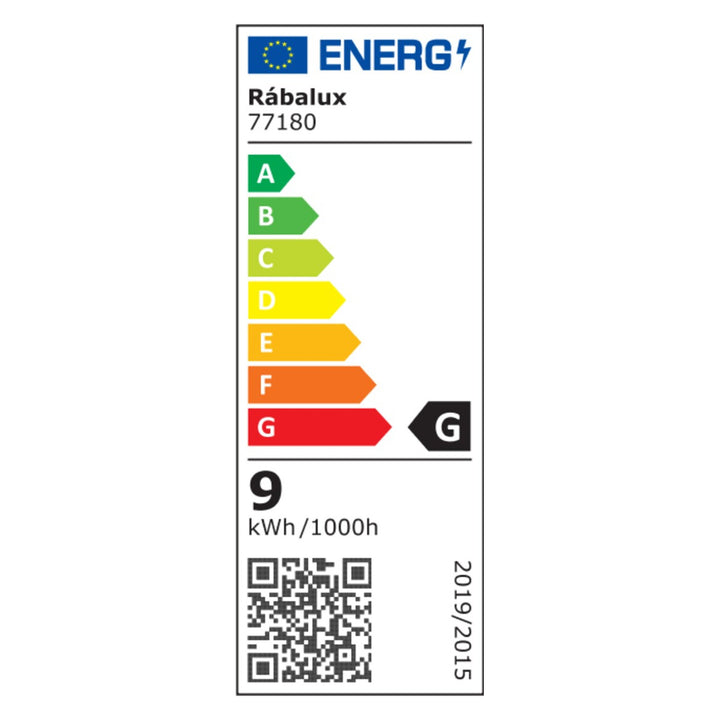 Applique murale d'extérieur Rabalux Gerla, marron, LED 9 W, IP54, 3 000 K, 77180