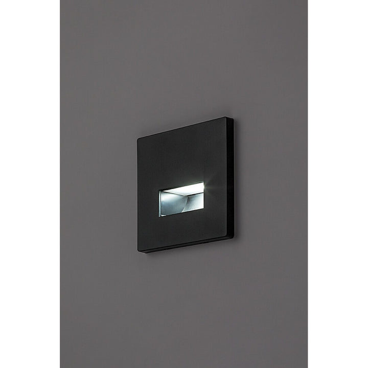 Lampe Lunca LED 1 W, IP20, noire, couleur de lumière réglable : 3 000, 4 500, 6 500 K, 77195