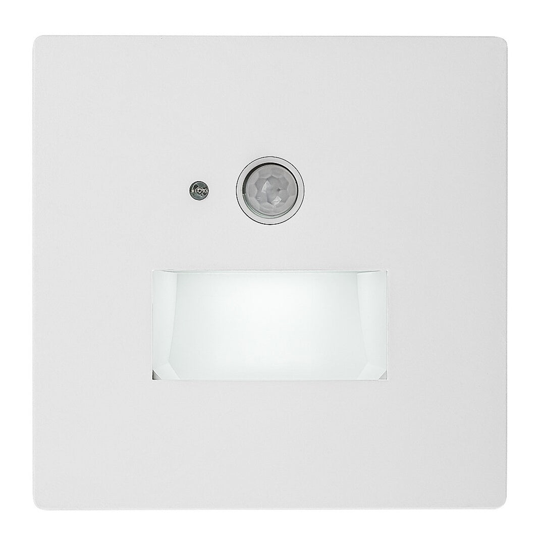 Lampe Lunca LED 1 W IP20 blanche 3000, 4500, 6500 K, détecteur de mouvement, détecteur de luminosité, 77198