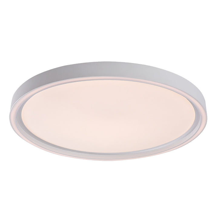 Plafonnier Rabalux Zerina, 31 W, IP40, blanc, 3 000-6 500 K, fonction mémoire, avec télécommande, fonction minuterie, effet veilleuse, 75086
