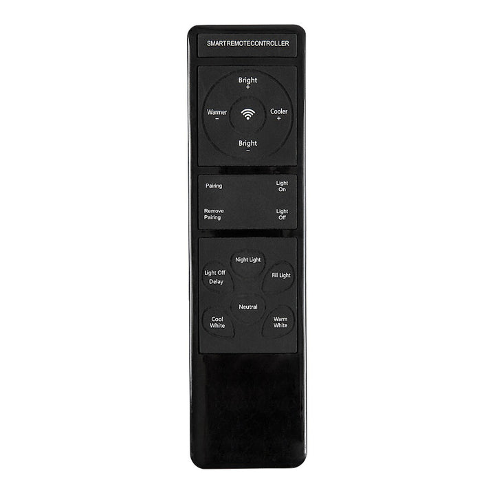 Plafonnier Rabalux Zerina, 54 W, IP40, blanc, 3 000-6 500 K, fonction mémoire, avec télécommande, fonction minuterie, effet veilleuse, 75087