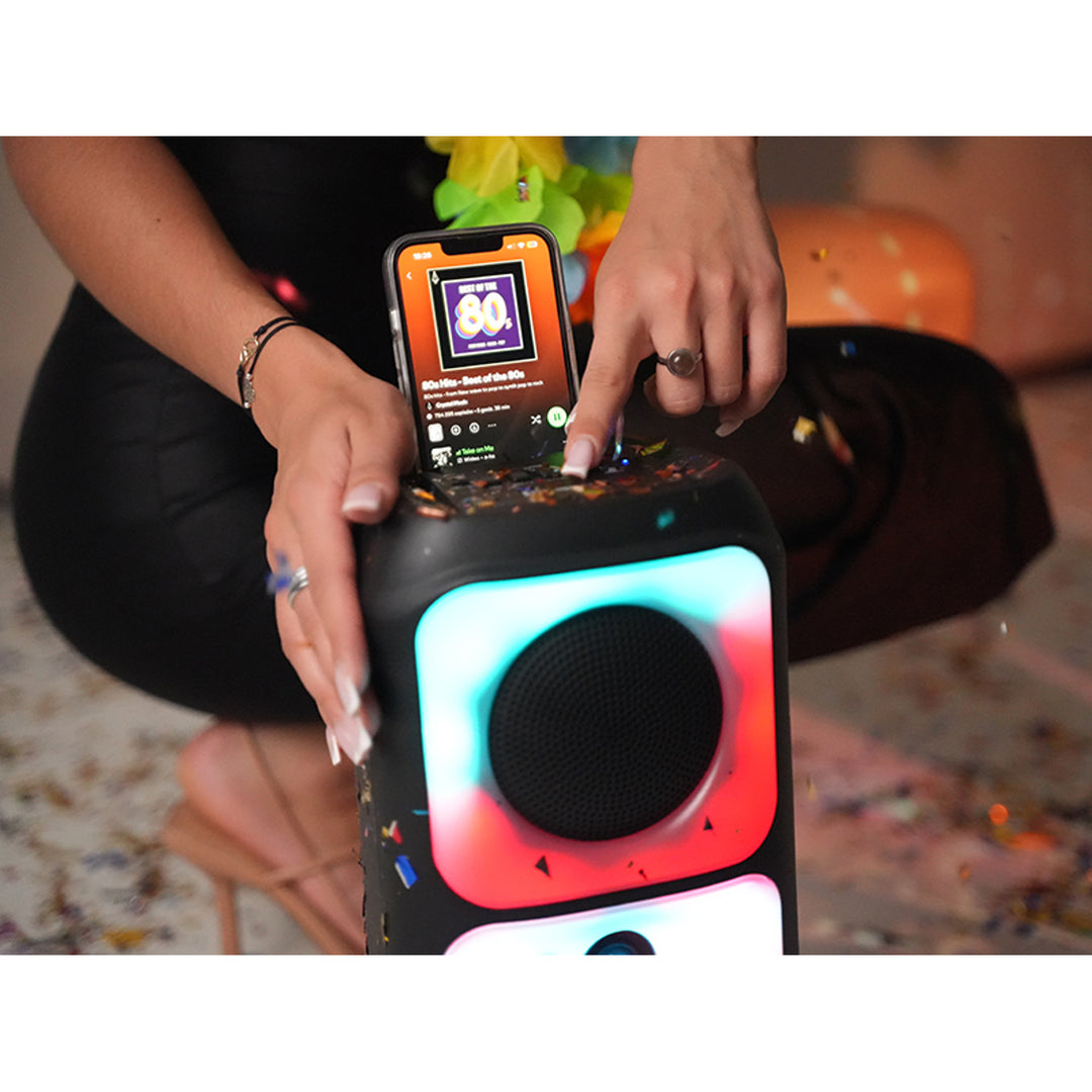 Enceinte sans fil Tracer, Bluetooth 5.0, puissance RMS de 20 W, mode karaoké, microphone, Powervox P2 TWS