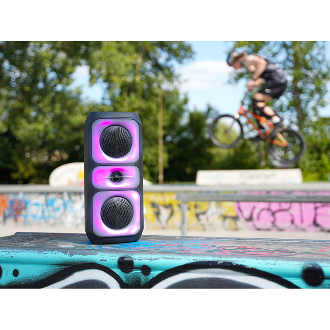 Enceinte sans fil Tracer, Bluetooth 5.0, puissance RMS de 20 W, mode karaoké, microphone, Powervox P2 TWS