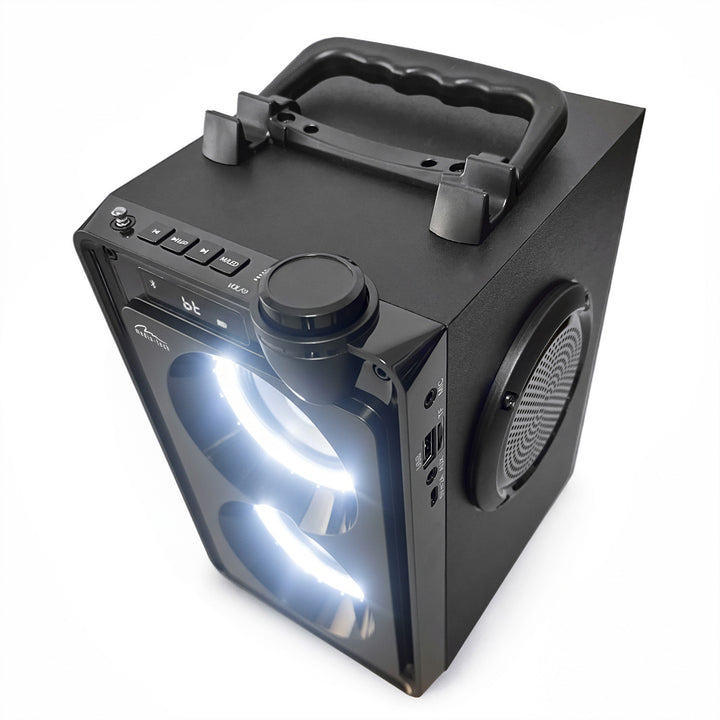 Enceinte Bluetooth portable OVERBOX MT3186, radio FM, prise en charge des cartes SD et USB, puissance RMS de 30 W, Mediatech
