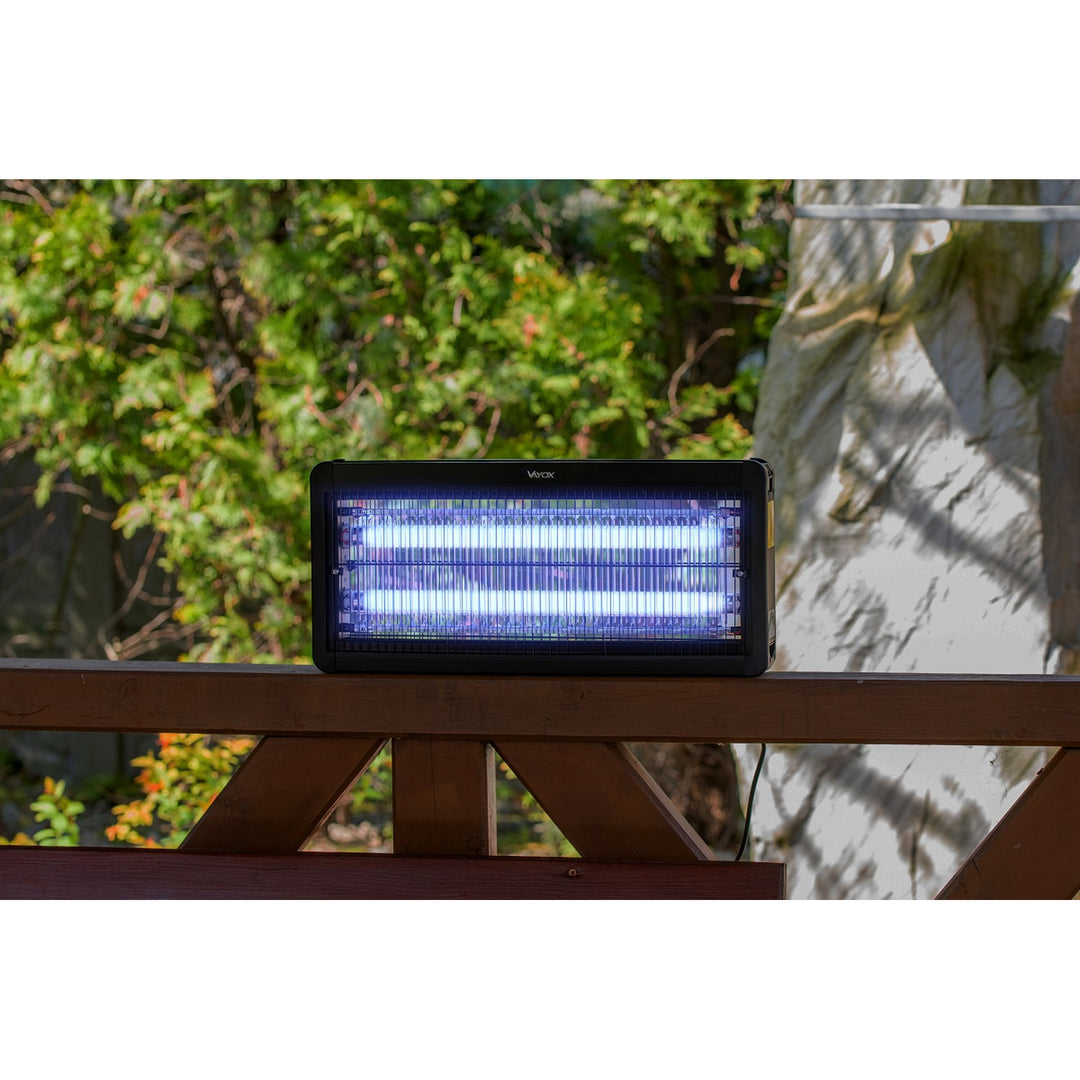 Lampe anti-insectes pour moustiques, mouches et papillons de nuit, piège électrique, UV, 30 W, Vayox