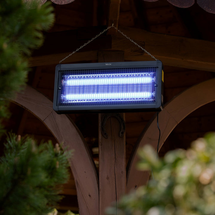 Lampe anti-insectes pour moustiques, mouches et papillons de nuit, piège électrique, UV, 30 W, Vayox