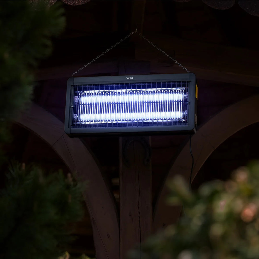 Lampe anti-insectes pour moustiques, mouches et papillons de nuit, piège électrique, UV, 30 W, Vayox