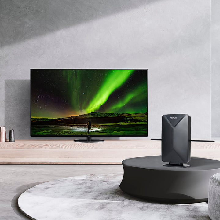 Antenne active, d'intérieur, d'extérieur, DVB-T2, télévision terrestre 4K, Vayox