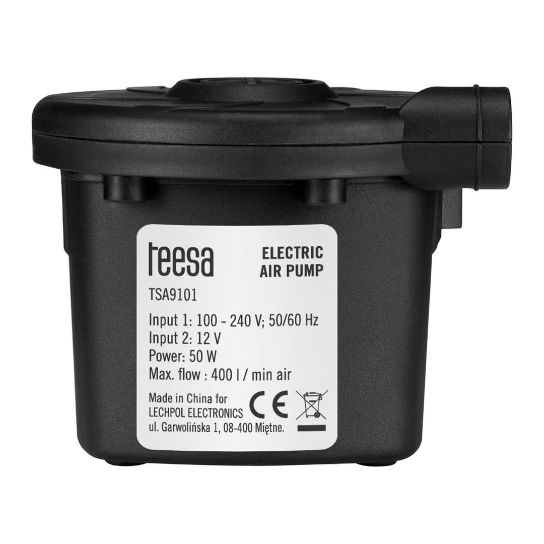 Pompe électrique pour matelas et piscine, 12 V, 230 V, Teesa