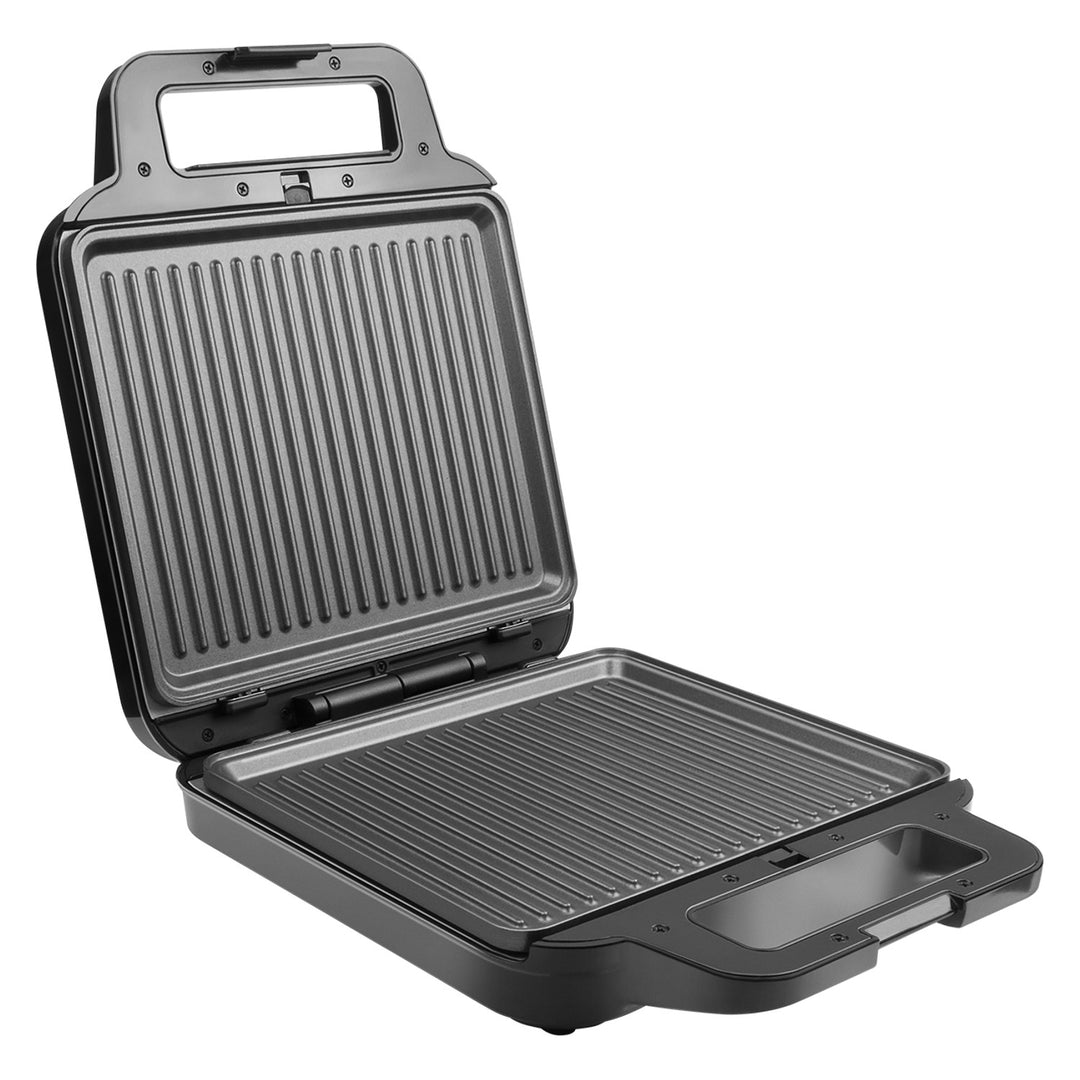 Appareil à sandwichs Concept, trois plaques interchangeables, puissance de 1 200 W, surface antiadhésive, voyant lumineux, SV3080