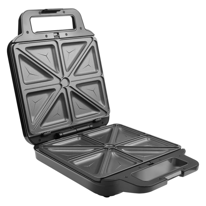 Appareil à sandwichs Concept, trois plaques interchangeables, puissance de 1 200 W, surface antiadhésive, voyant lumineux, SV3080
