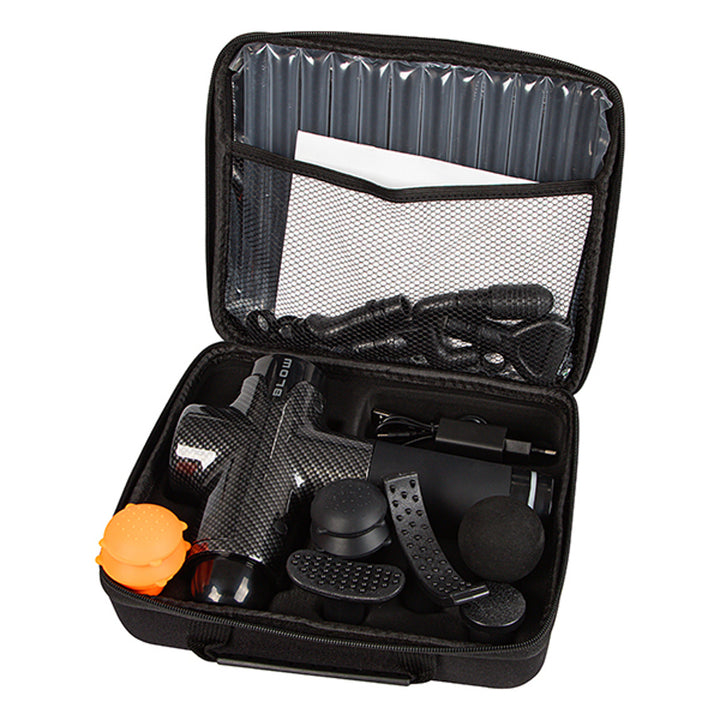 Appareil de massage Blow, 10 embouts, chargeur et mallette, puissance 200 W, 30 modes de vitesse, recharge rapide, 44-341