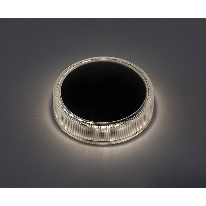 Lampe solaire Trillo LED 0,3 W, capteur crépusculaire, couleur transparente, IP65, K 4000, 77175, lot de 4