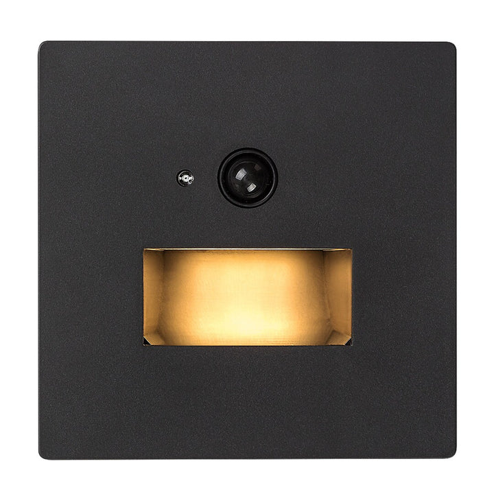 Lampe Lunca LED 1 W IP20 noire 3 000, 4 500, 6 500 K, détecteur de mouvement, détecteur de luminosité, 77197, lot de 4