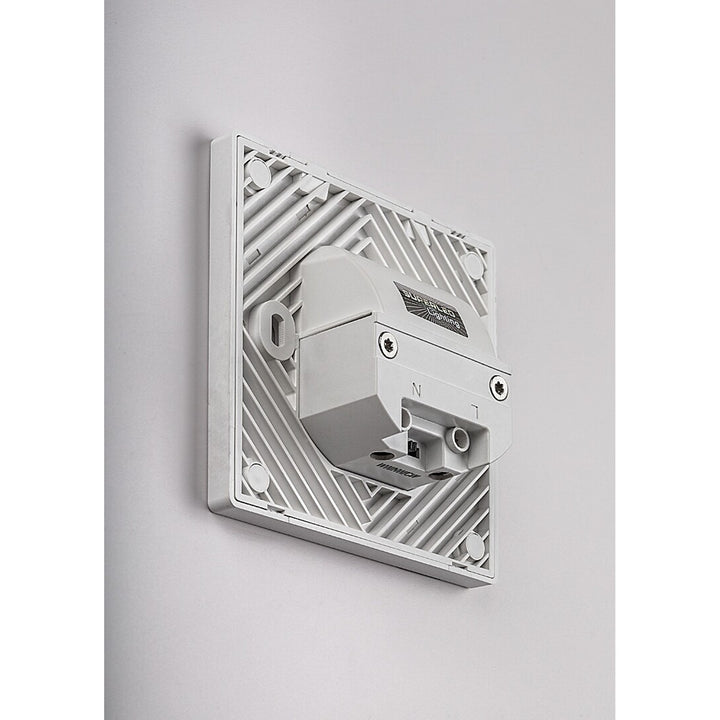Lampe Lunca LED 1 W IP20 blanche 3 000, 4 500, 6 500 K, détecteur de mouvement, détecteur de luminosité, 77198, lot de 4