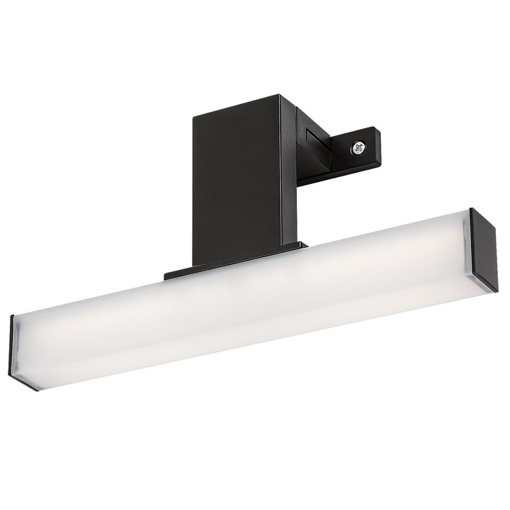 Lampe de salle de bains Rabalux Oliro LED 4 W, noire, IP44, 4 000 K, 75050