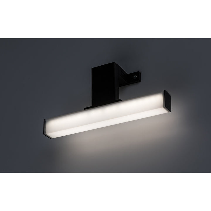 Lampe de salle de bains Rabalux Oliro LED 4 W, noire, IP44, 4 000 K, 75050
