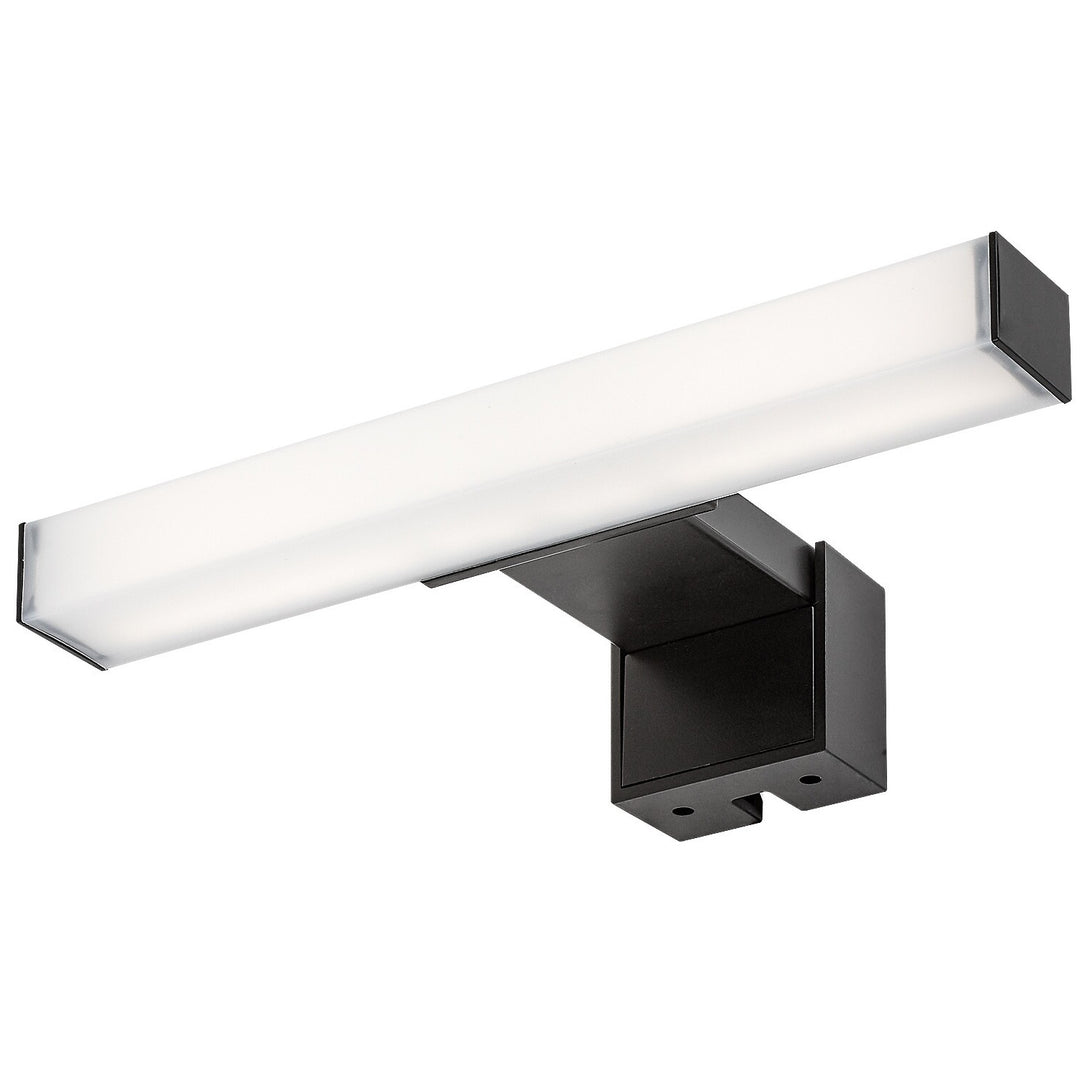 Lampe de salle de bains Rabalux Oliro LED 4 W, noire, IP44, 4 000 K, 75050