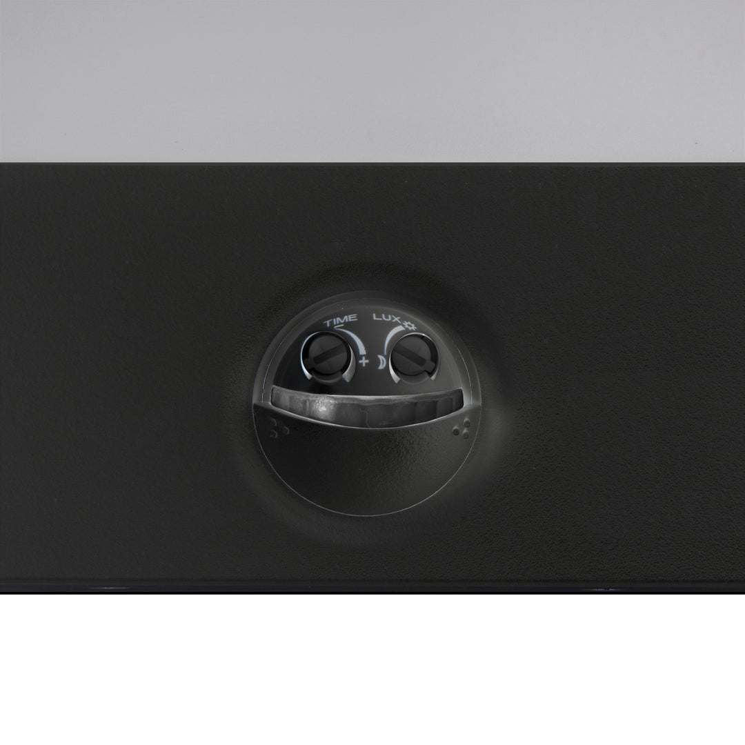 Lampe LED avec détecteur de mouvement Maclean, détecteur de mouvement PIR, couleur noire, 15 W, IP65, 1 560 lm, blanc neutre (4 000 K) MCE344 B, lot de 2