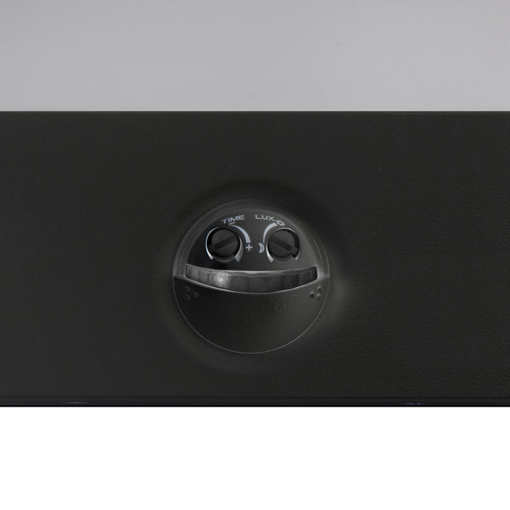 Lampe LED avec détecteur de mouvement Maclean, détecteur de mouvement PIR, couleur noire, 15 W, IP65, 1 560 lm, blanc neutre (4 000 K) MCE344 B, lot de 2