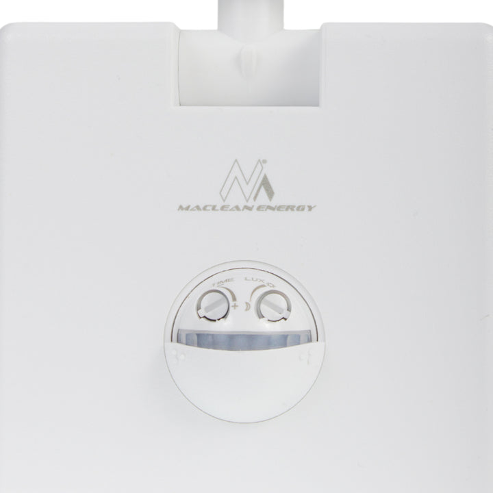 Lampe LED avec détecteur de mouvement Maclean, détecteur de mouvement PIR, couleur blanche, 10 W, IP65, 800 lm, lumière blanche neutre (4 000 K) MCE516 W, lot de 2