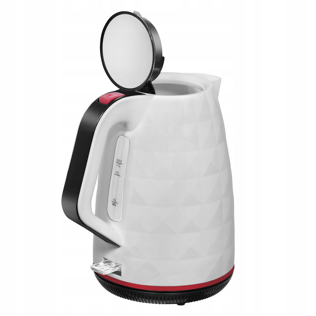 Bouilloire électrique sans fil Manta ORISA 1,7 L 2 200 W, blanche