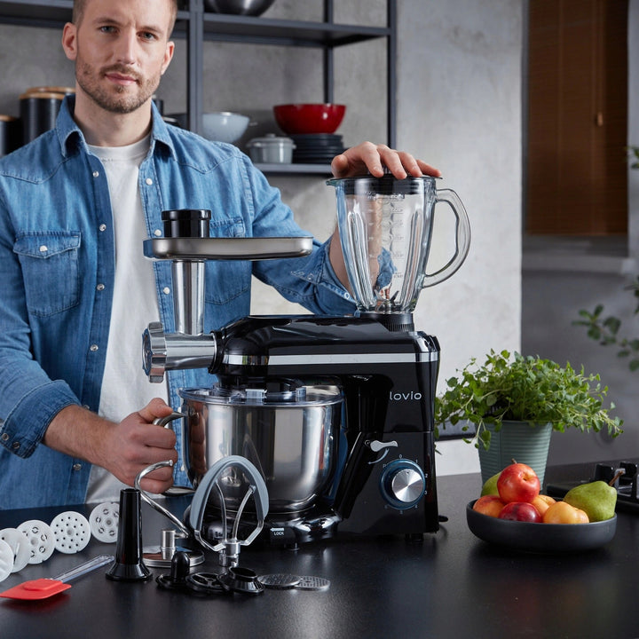 Batteur planétaire Lovio ChefAssistant Plus noir LVSTM02PBK