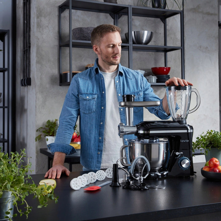 Batteur planétaire Lovio ChefAssistant Plus noir LVSTM02PBK