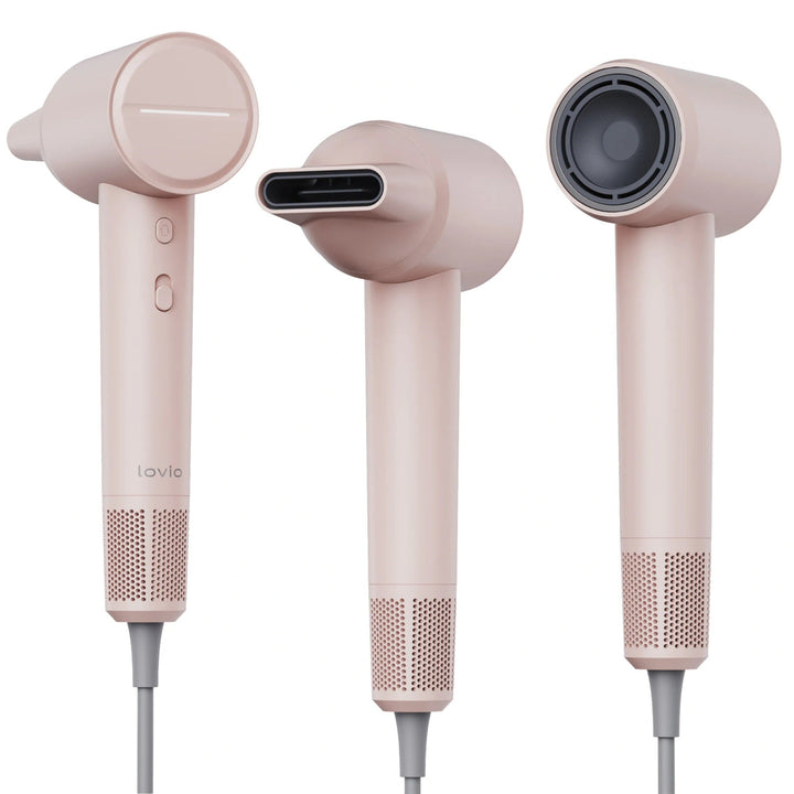 Sèche-cheveux professionnel Lovio Air Flow rose LVHD001PK