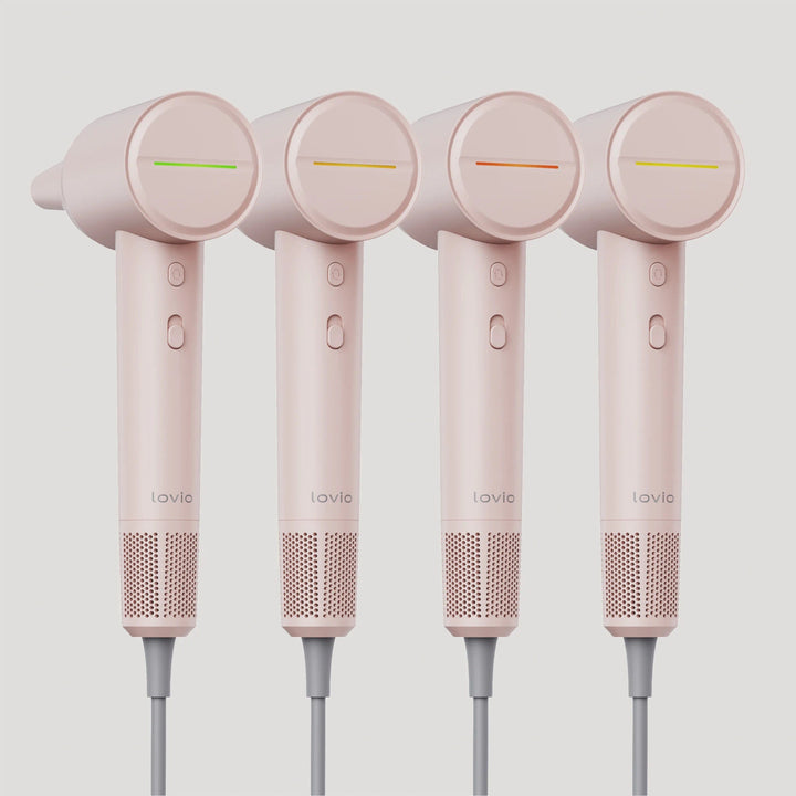 Sèche-cheveux professionnel Lovio Air Flow rose LVHD001PK