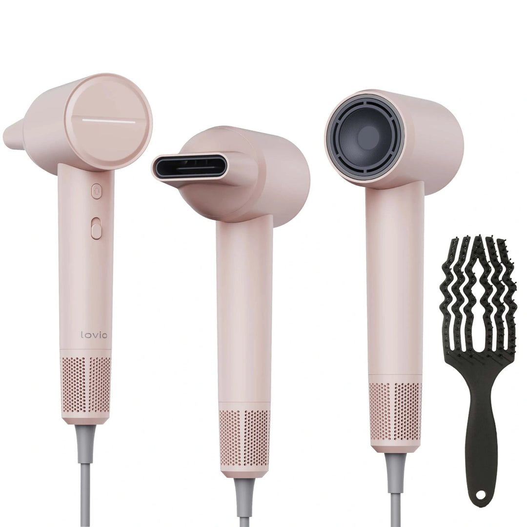 Sèche-cheveux professionnel Lovio Air Flow rose LVHD001PK