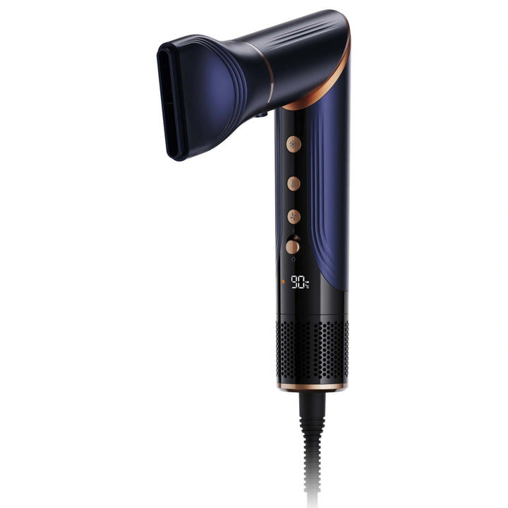 Sèche-cheveux et fer à boucler 8-en-1 avec ionisation LOVIO AirStyle LVHS001BL