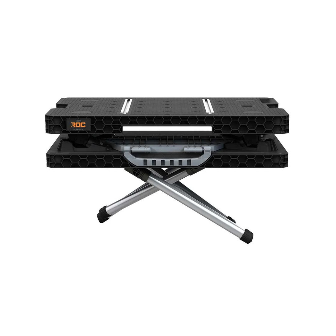 Table d'atelier pliante 2.0 Keter, capacité de charge 453 kg, surface de travail 85 x 56 cm, pieds métalliques stables, 271269