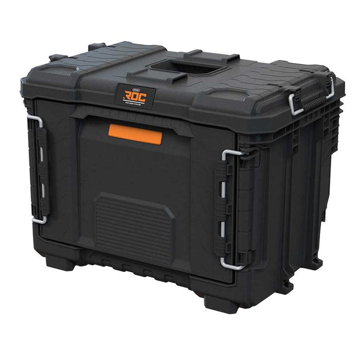 Boîte à outils XL Keter ROC Pro Gear 2.0, avec un grand tiroir, dispositif de sécurité pour le transport, possibilité de fixation murale, conception modulaire, 271384