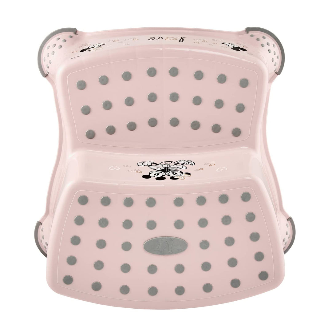 Escalier à deux marches pour enfants Keeeper, avec revêtement antidérapant, série « Minnie Mouse », charge maximale de 120 kg, 1003258124700