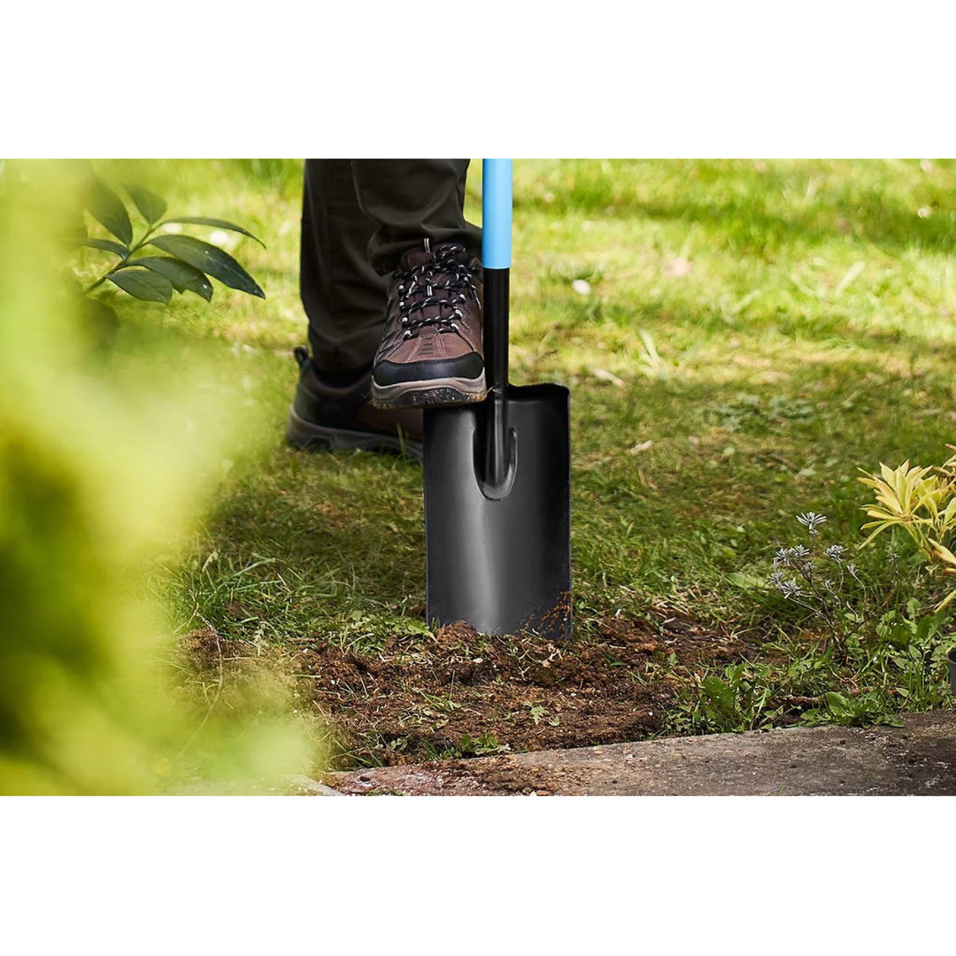 Bêche de pépinière / de drainage, lame trempée et affûtée, manche ergonomique, longueur 129 cm, Cellfast, CELLPRO