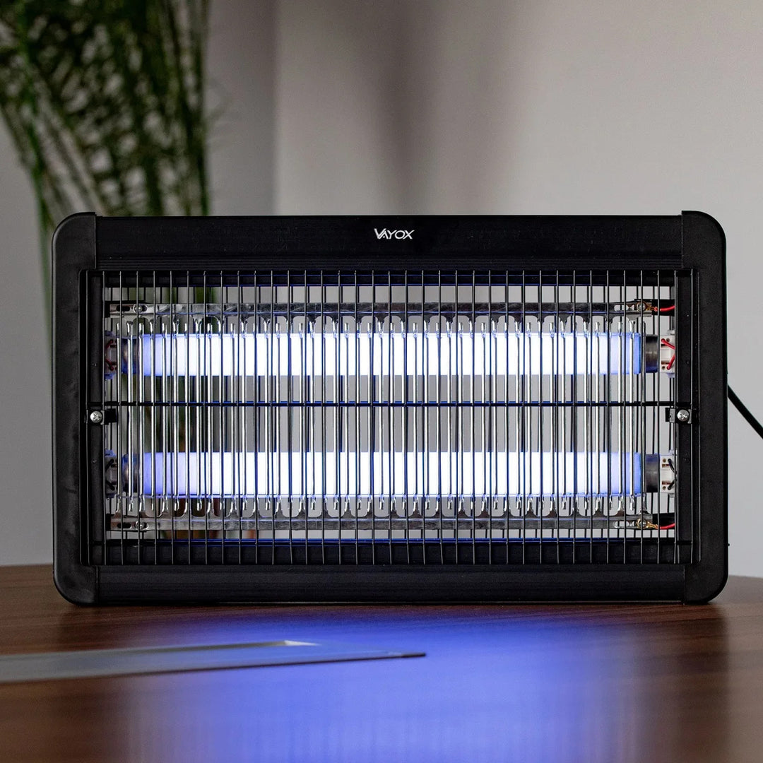 Lampe anti-insectes pour moustiques, mouches et papillons de nuit, piège électrique, UV, 20 W, Vayox