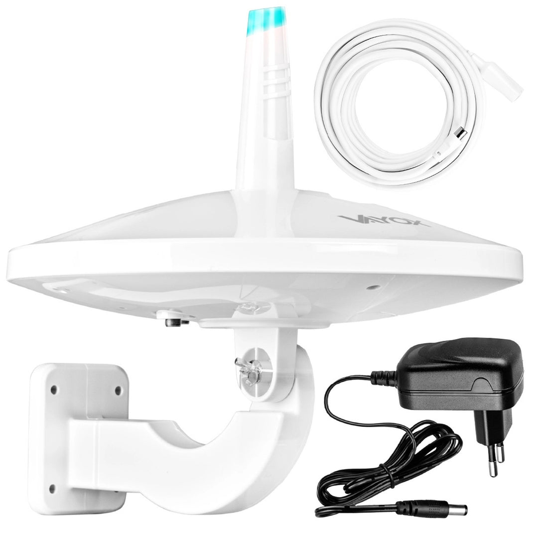 Antenne omnidirectionnelle DVB-T/T2 Digital720 combo blanche VA0066 Vayox