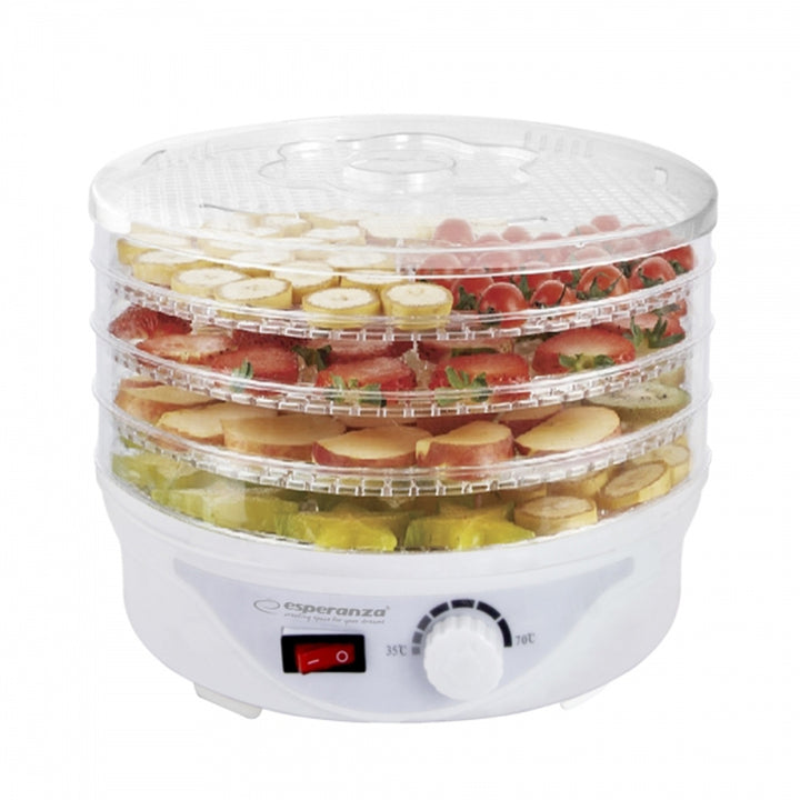 Séchoir à champignons, fruits, légumes et herbes aromatiques, 250 W, 8 programmes de séchage Esperanza
