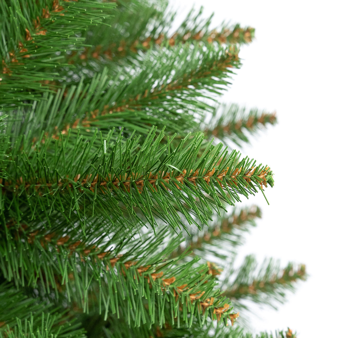 Sapin d'épicéa sur pied Premium, 220 cm, feuillage dense et réaliste, Damich