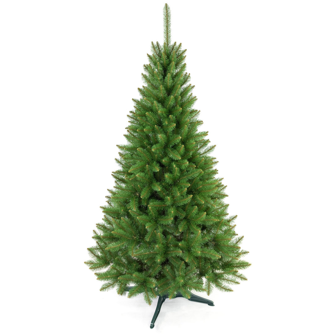 Sapin d'épicéa sur pied Premium, 200 cm, feuillage dense et réaliste, Damich