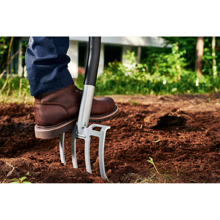 Bêche de pépinière / de drainage CELLPRO + Fourches ENERGO + Râteaux métalliques polyvalents CELLPRO, Cellfast