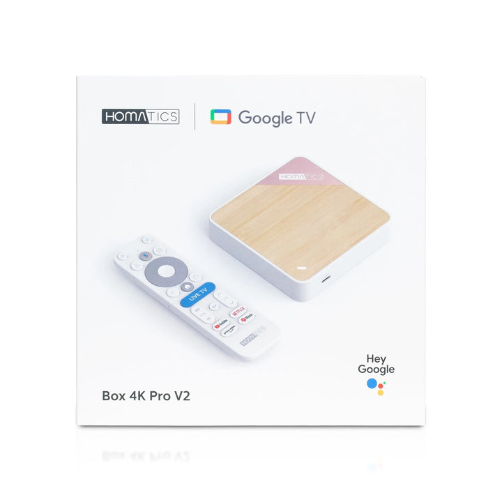 Lecteur multimédia Homatics Box 4K Pro V2 Google TV