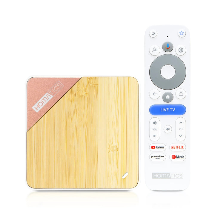 Lecteur multimédia Homatics Box 4K Pro V2 Google TV