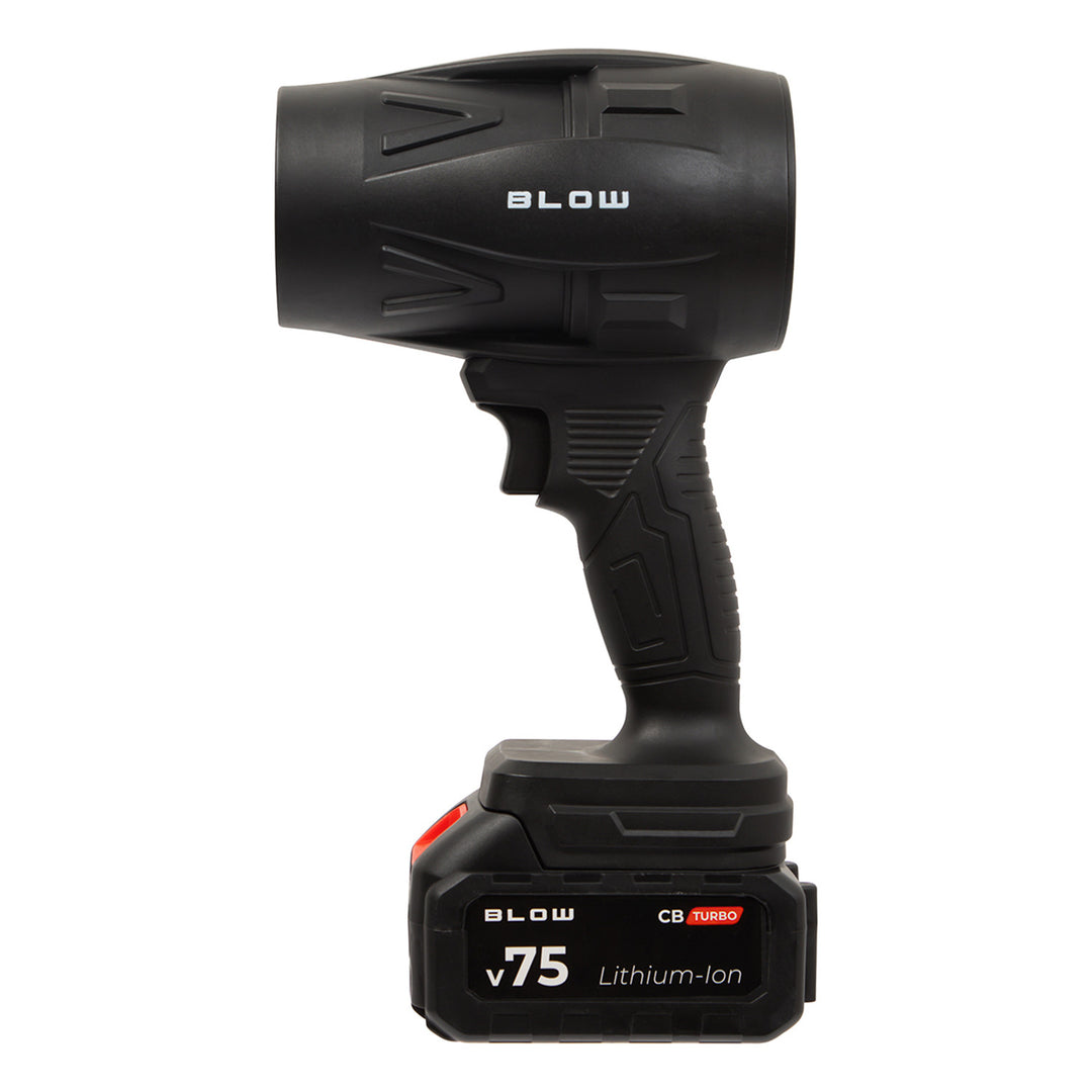 Souffleur sans fil BLOW 21 V CB TURBO, 130 000 tours/minute, 2,4 Ah, mallette