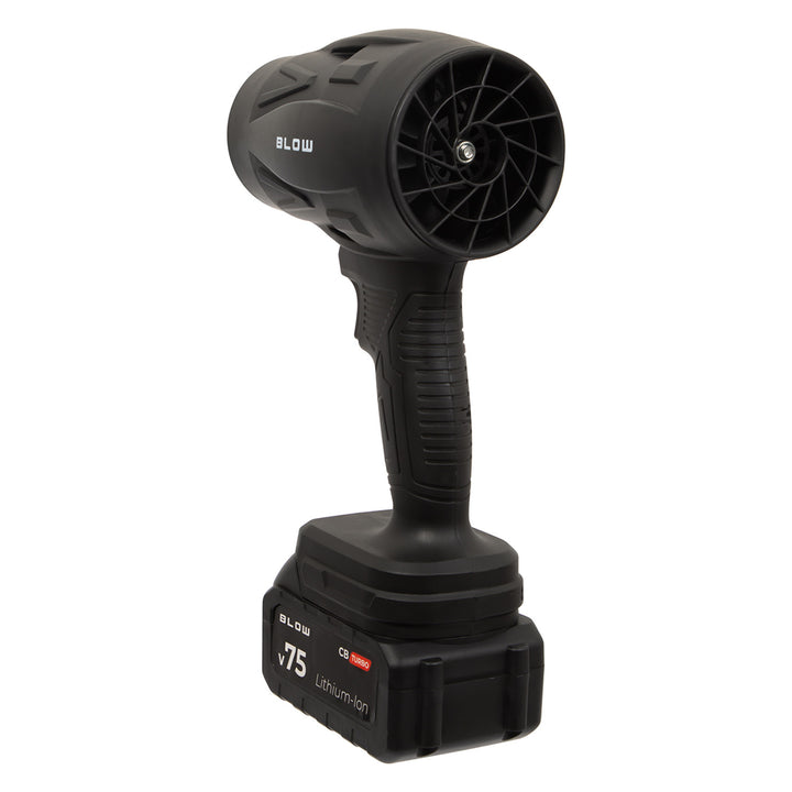 Souffleur sans fil BLOW 21 V CB TURBO, 130 000 tours/minute, 2,4 Ah, mallette