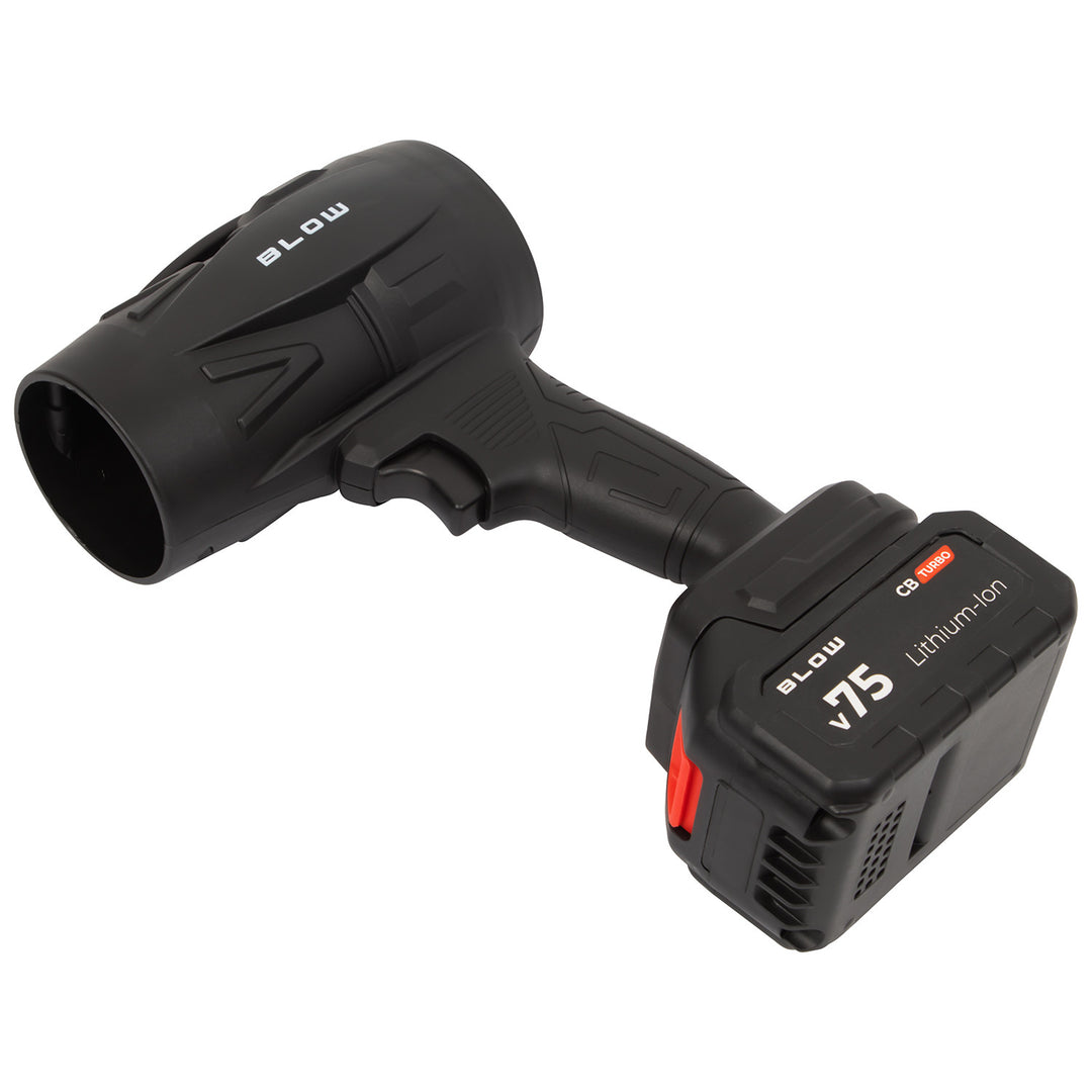 Souffleur sans fil BLOW 21 V CB TURBO, 130 000 tours/minute, 2,4 Ah, mallette