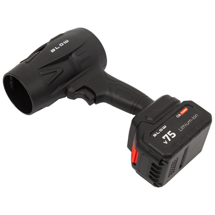 Souffleur sans fil BLOW 21 V CB TURBO, 130 000 tours/minute, 2,4 Ah, mallette