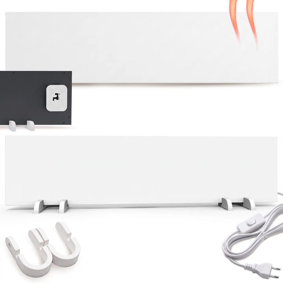 Panneau chauffant infrarouge Cronos Anti-Mold, puissance 50 W, pour le chauffage localisé et le séchage des murs humides, MRH-50